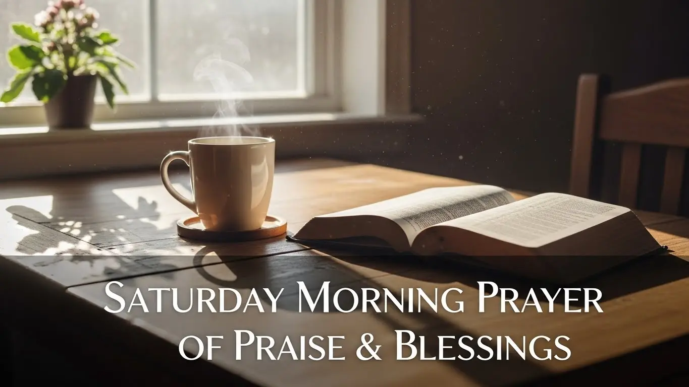 Saturday Morning Prayer of Praise & Blessings